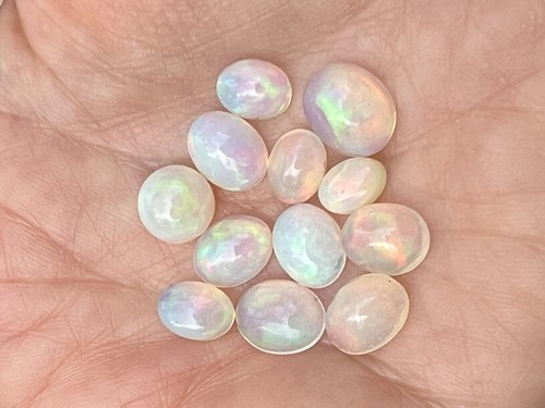 Opal precious white ethiopian - white,