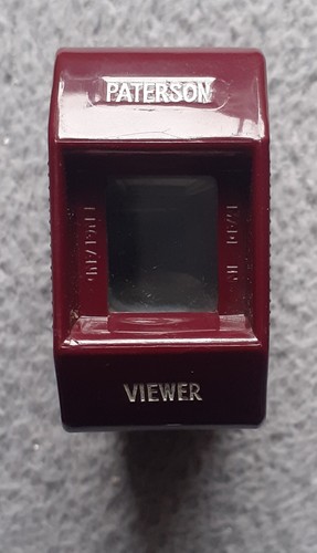 Vintage paterson slide viewer - paterson,