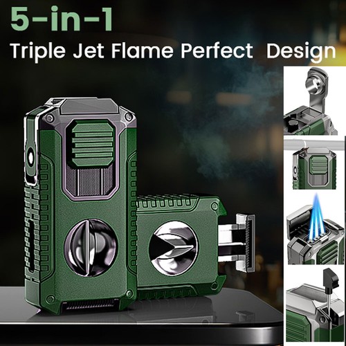 Straight jet gas flashlight - straight,
