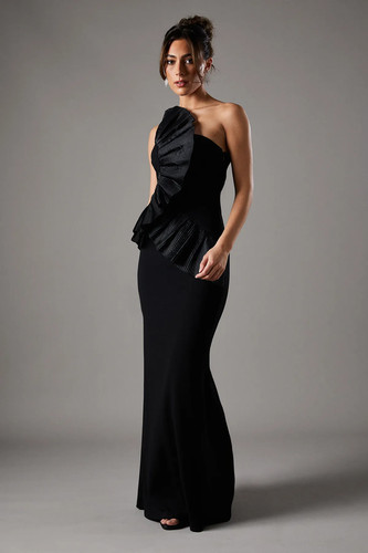 Coast black maxi dress womens - coast,