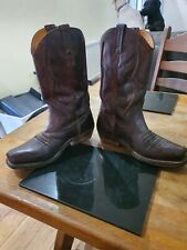 ladies cowboy boots size 8 used