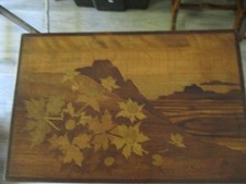 Emile Gallé signed table -