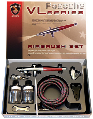Paasche vls 3as - airbrush, set