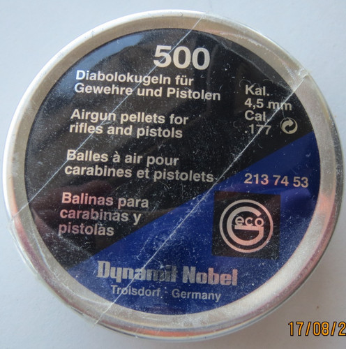 Vintage tin sealed 500 - tin,
