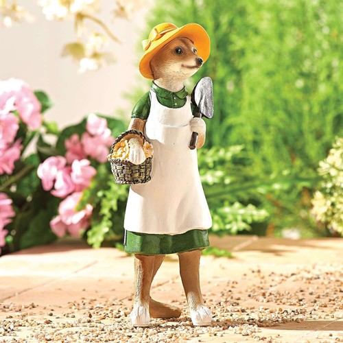 Mia meerkat garden figure - mia,