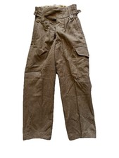 Genuine 1947 Pattern Battledress Trousers 40’s British Army Issue WW2 Style LN