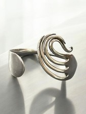 VTG Fork bangle sterling