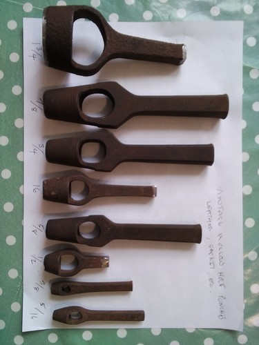 Vintage hollow leather gasket - hollow, /gasket