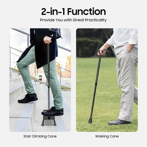 Stair climbing assist cane - stair,