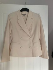 Women New Blazer Cream Jacket