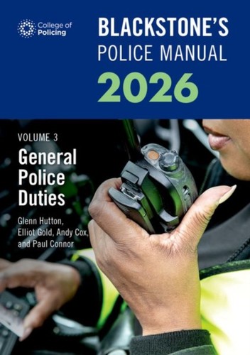 Blackstones police manuals - blackstones,