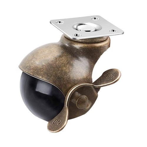 Elegant antique brass swivel - antique,