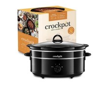 Crock-Pot Slow Cooker | Removable Easy-Clean Ceramic Bowl | 6.5 L (8+ People) | 