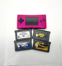 Nintendo Game Boy Micro Pink - With 4 Games