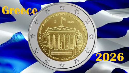 Greece coin euro 2026 - euro,