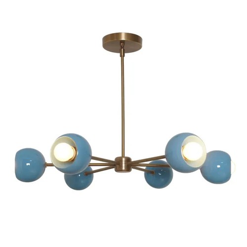 Six light eyeball - eyeball, brass