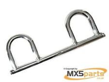 MX5 Chrome U Shape TT Style Stainless Steel Style Roll Bar Hoops Mk1 Mk2 1989>05