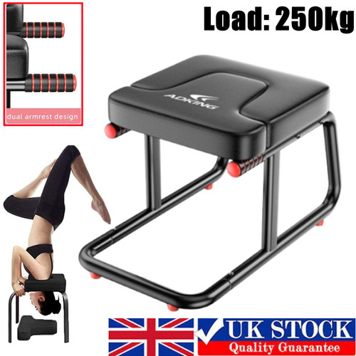 Black modern yoga headstand - black,