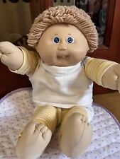 Vintage Cabbage Patch kids boy doll ash blond  hair mold 5 first tooth