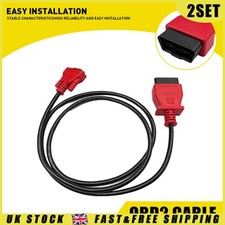 2x 26Pin Female to OBD2 16Pin