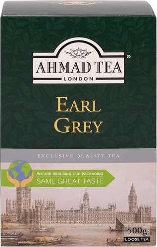 Ahmad tea earl - grey, leaf