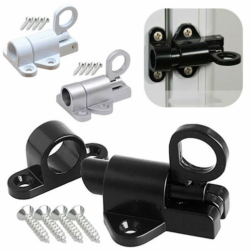 Spring loaded bolt self - spring,