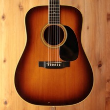 Martin D-35 Sunburst Used Acoustic Guitar  1975