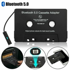 Car Audio Stereo Cassette Tape Adapter To Aux for iphone Samsung Bluetooth 5.0