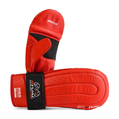 Rival rb5 bag mitts large - large, red