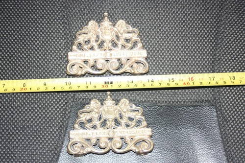 Old wall clock top front - top,