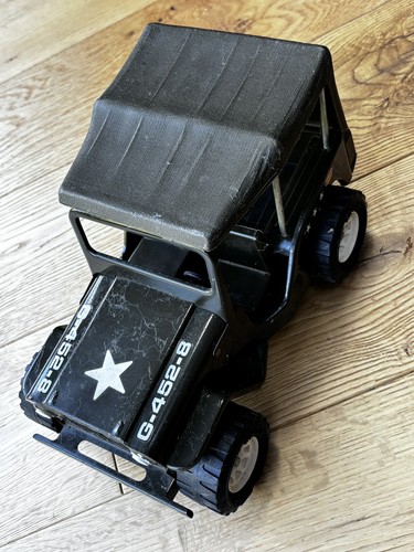 Vintage tonka army jeep - tonka,