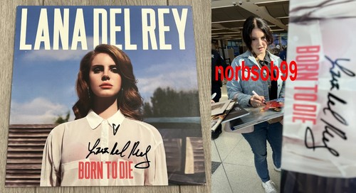 Lana del rey signed autograph - signed,