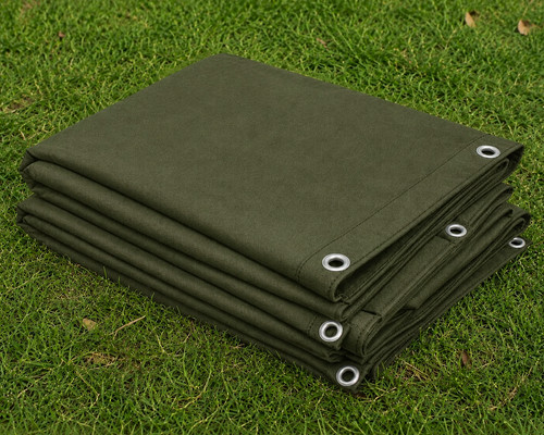 Olive green tarpaulin tarp - olive,