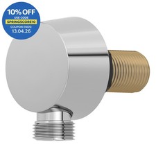 Bathroom Round Wall Elbow