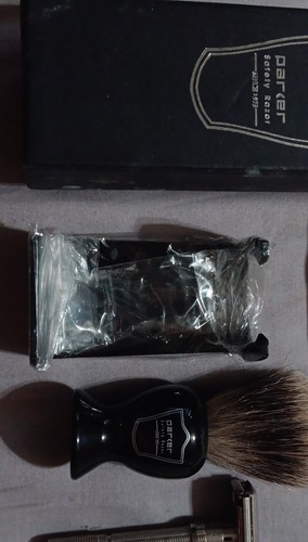 Parker shaving kit - shaving, black