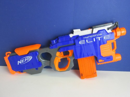 Large nerf hyperfire blaster - nerf,