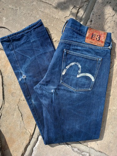 Evisu selvedge jeans sz34 - evisu,