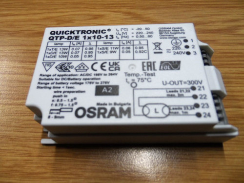 Osram electronic ballast - osram,