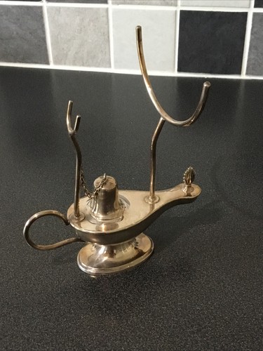 Antique silver plated aladdin - silver,