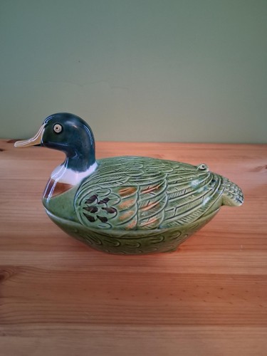 Ceramic french duck michel - ceramic,