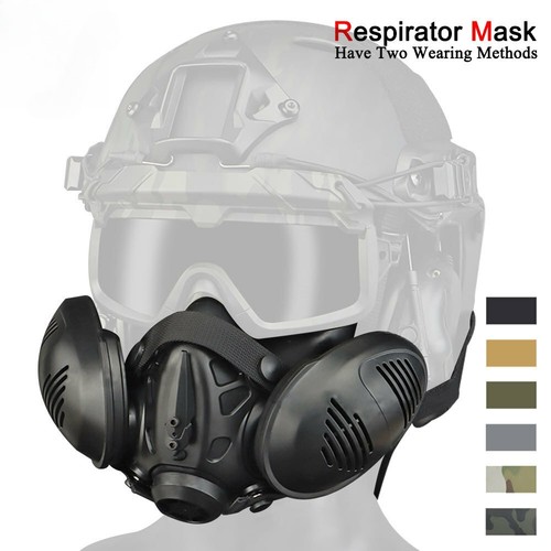 Tactical bilateral respirator - bilateral,