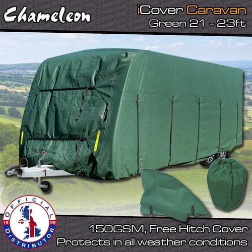 Caravan cover green - green, 4