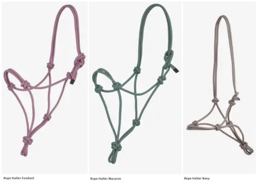 Lemieux rope halter adjustable - lemieux,