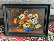 Original Floral Oil Impasto