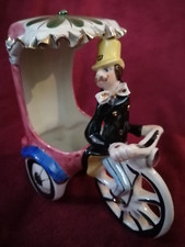 Old Italian Porcelain Tricycle