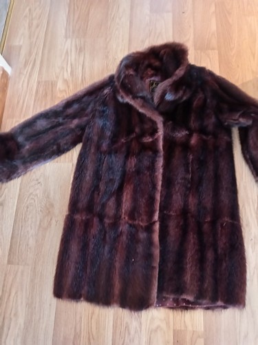 Fur coat vintage - coat, size