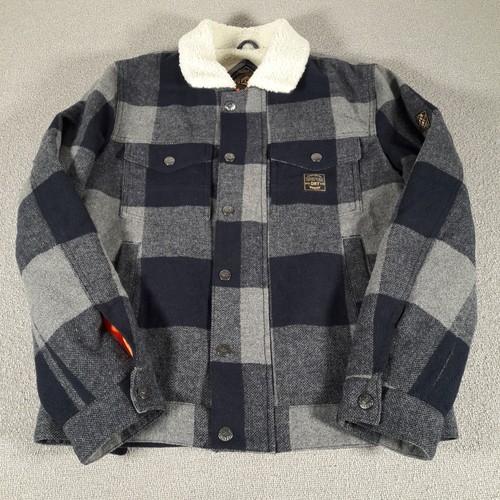 Superdry mens jacket - jacket, navy