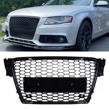 Gloss Black Honeycomb Mesh