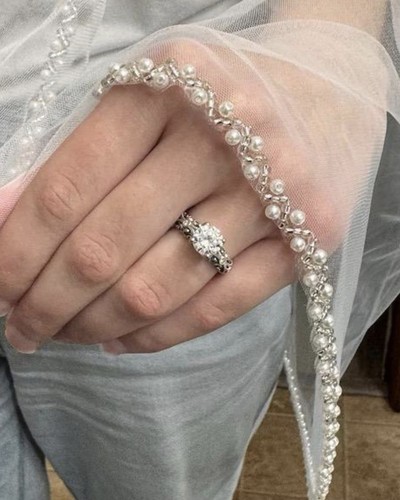 Wedding bridal veil - wedding, soft