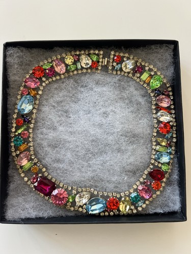 Vintage multicolour collar - vintage,